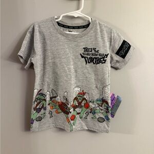 Nickelodeon Gray Teenage Mutant Ninja Turtles Kids T-Shirt